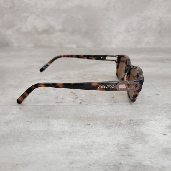 Jimmy Choo Eyeglasses Frames Only JC38 YBY‎ Brown Rectangular Full Rim 130 main image 5